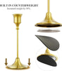 Elegant Metal Candlestick Holder Set – Perfect for Taper Candles, Table Centerpieces, Fireplace, Weddings & Home Decor