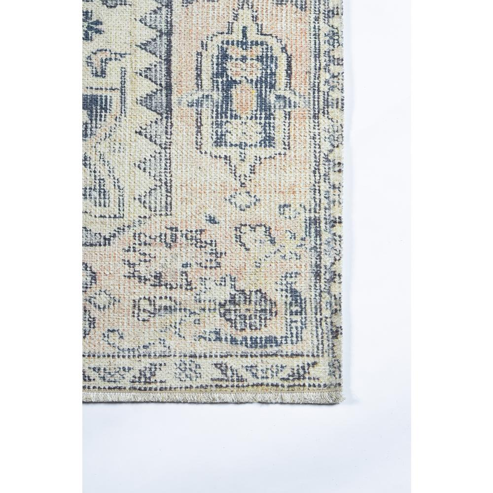 Traditional Runner Area Rug, Navy, 2'3" X 7'6" Runner