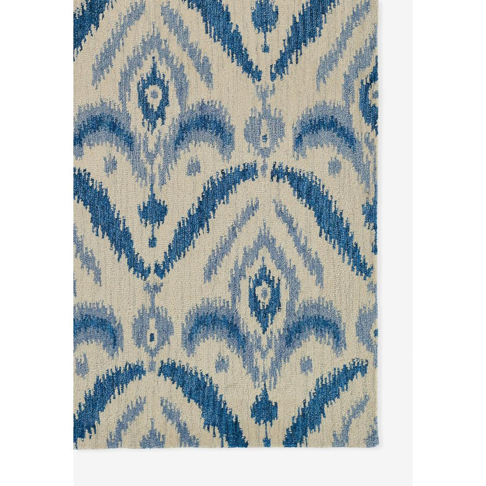 Transitional Runner Area Rug, Blue, 2'6" X 8' Runner
