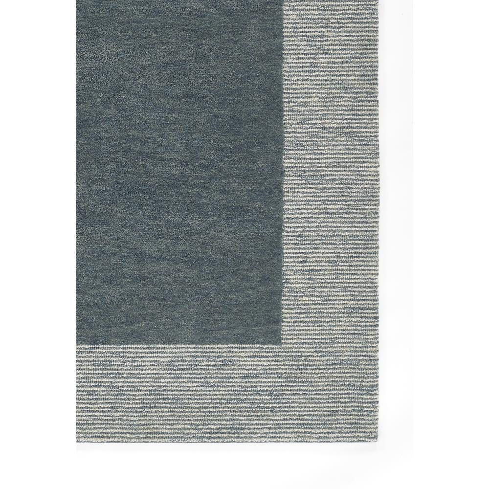 Contemporary Runner Area Rug, Blue, 2'3" X 8' Runner