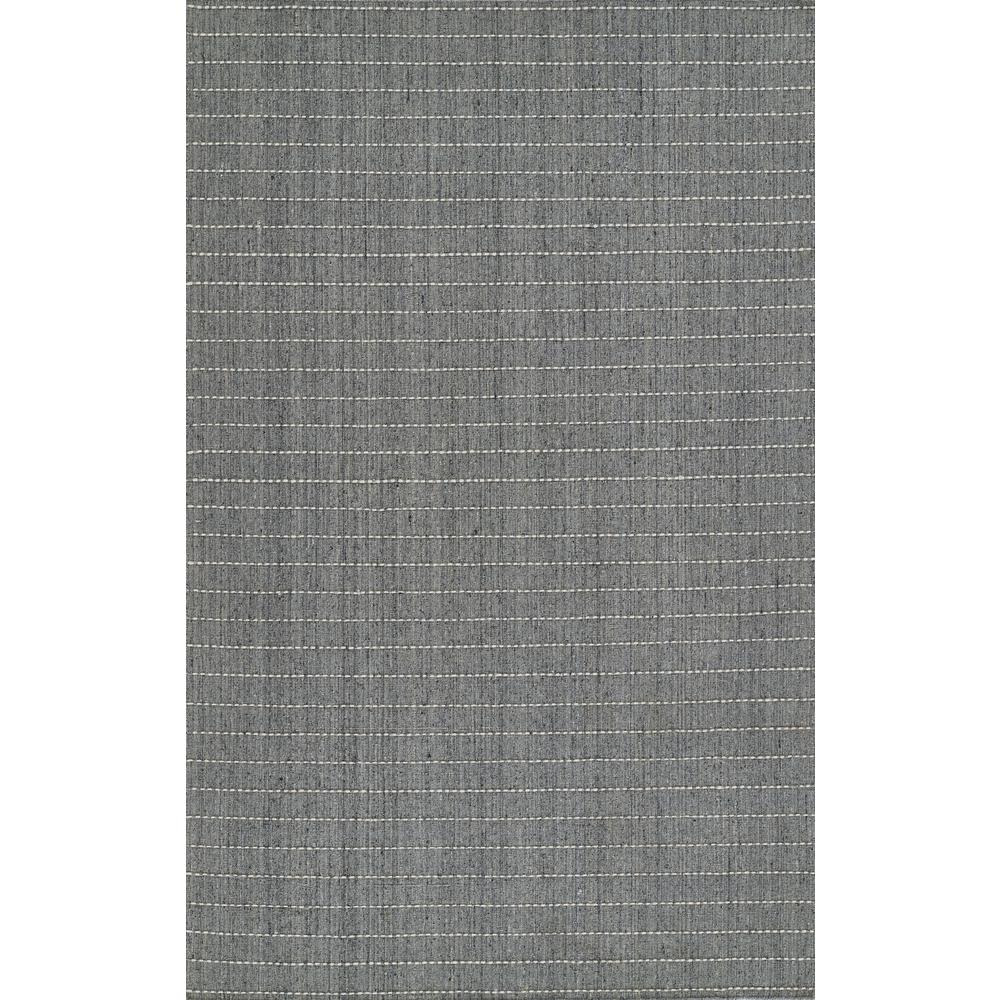 Contemporary Runner Area Rug, Blue, 2'3" X 8' Runner