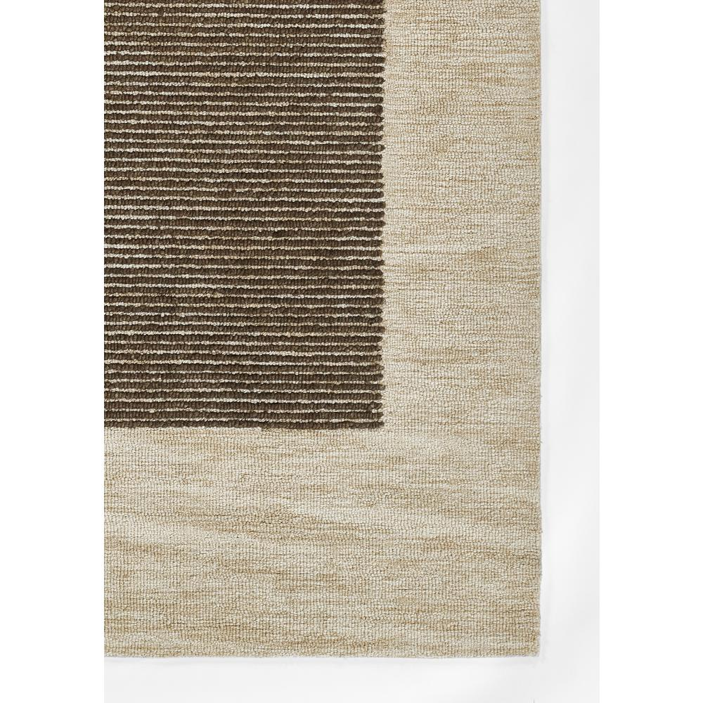 Contemporary Runner Area Rug, Brown, 2'3" X 8' Runner