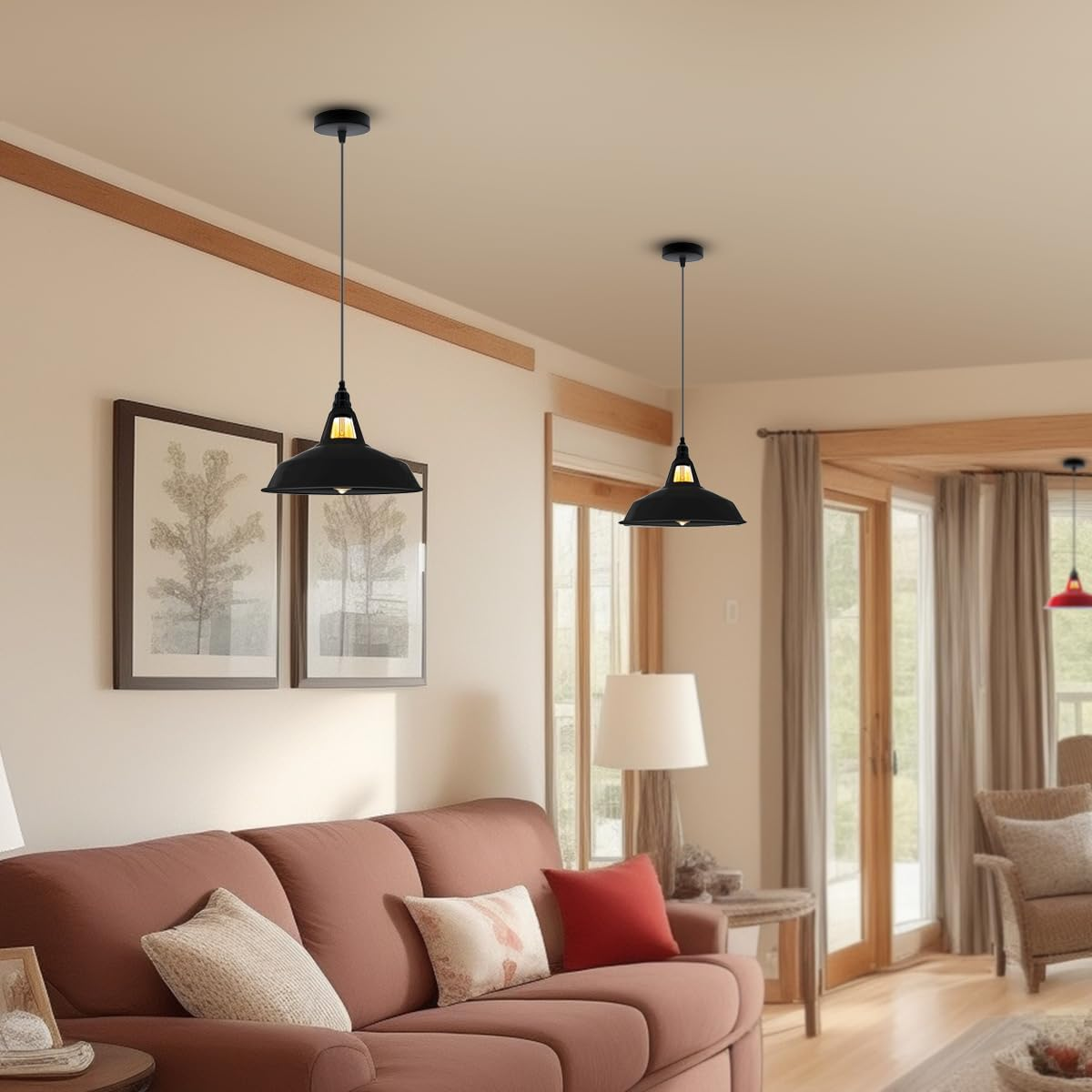 Modern Barn Shade Ceiling Light Fixture~1810