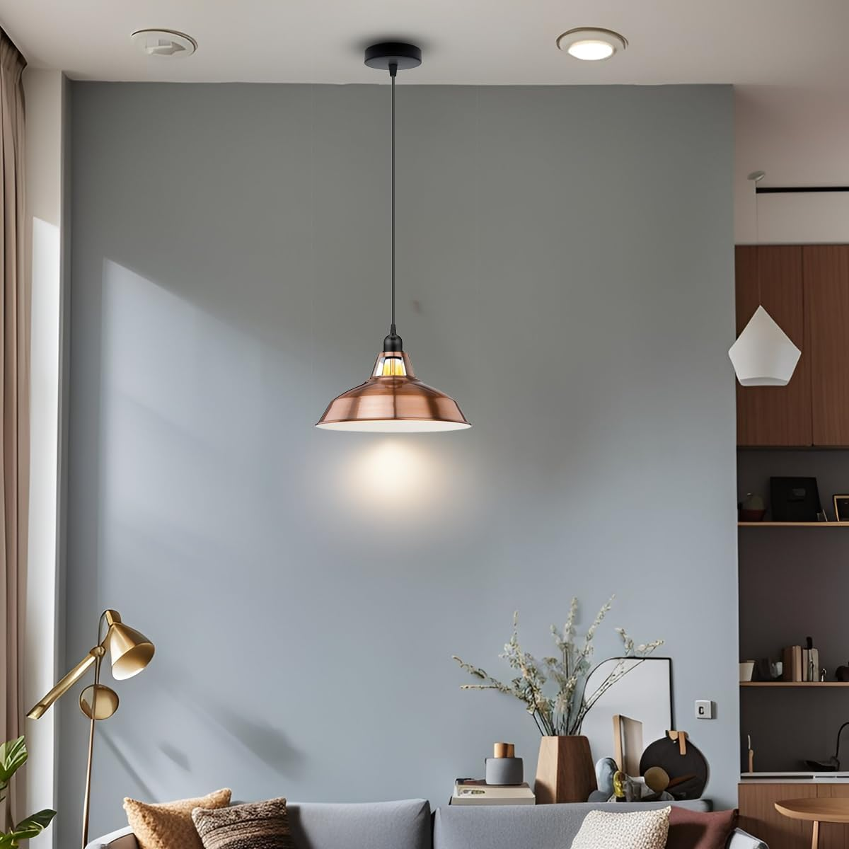 Modern Barn Shade Ceiling Light Fixture~1816