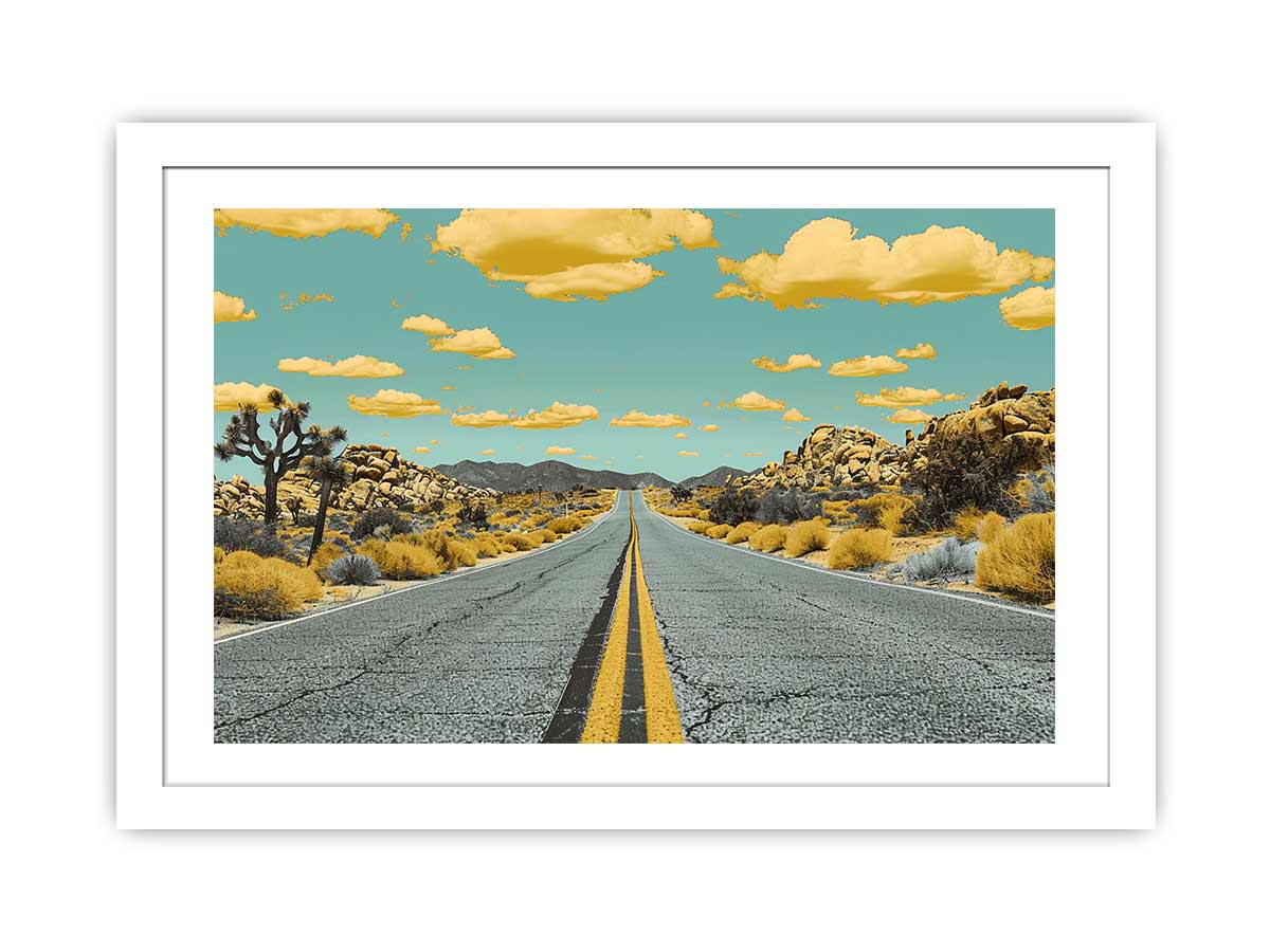 Dream Road  Framed Framed Print