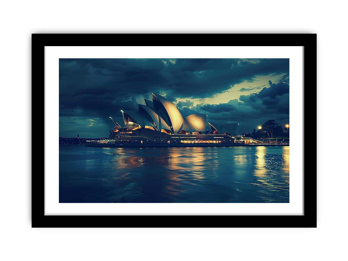 Opera House Framed Art – Wall Framed Art
