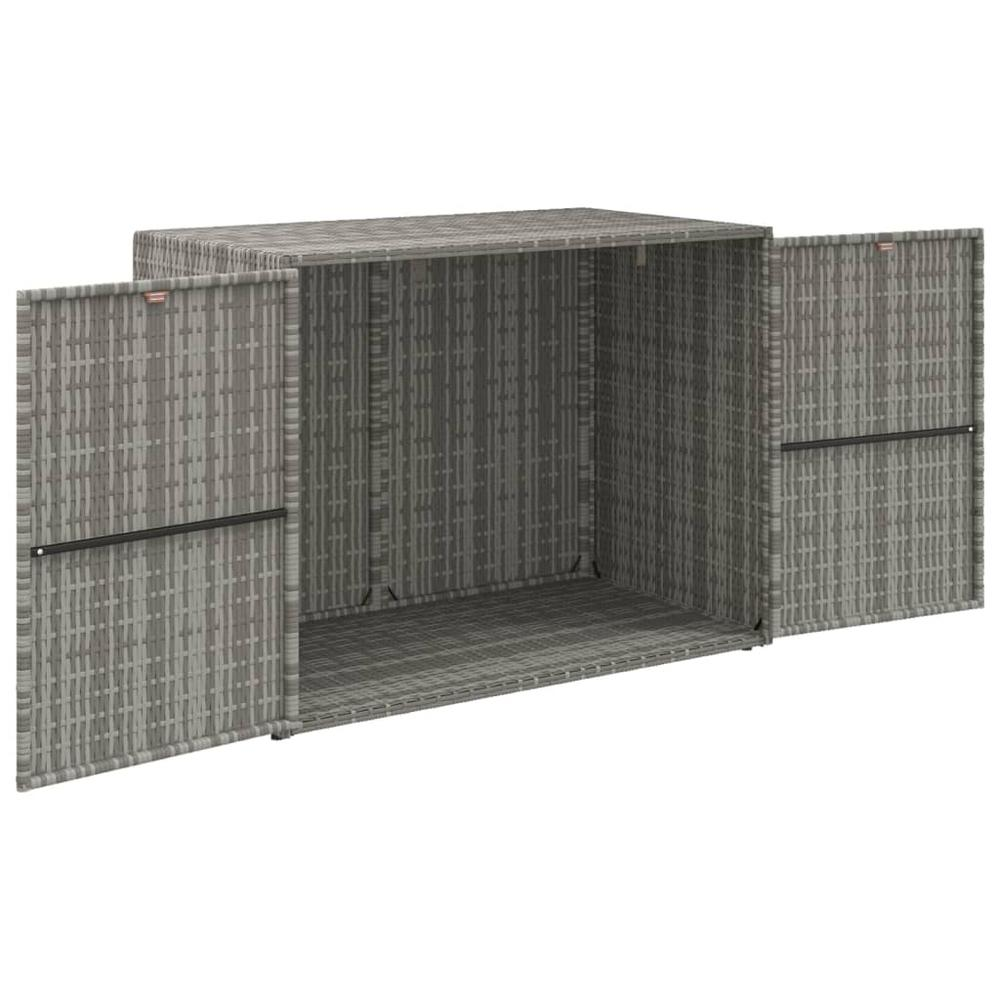 Garden Storage Cabinet Grey