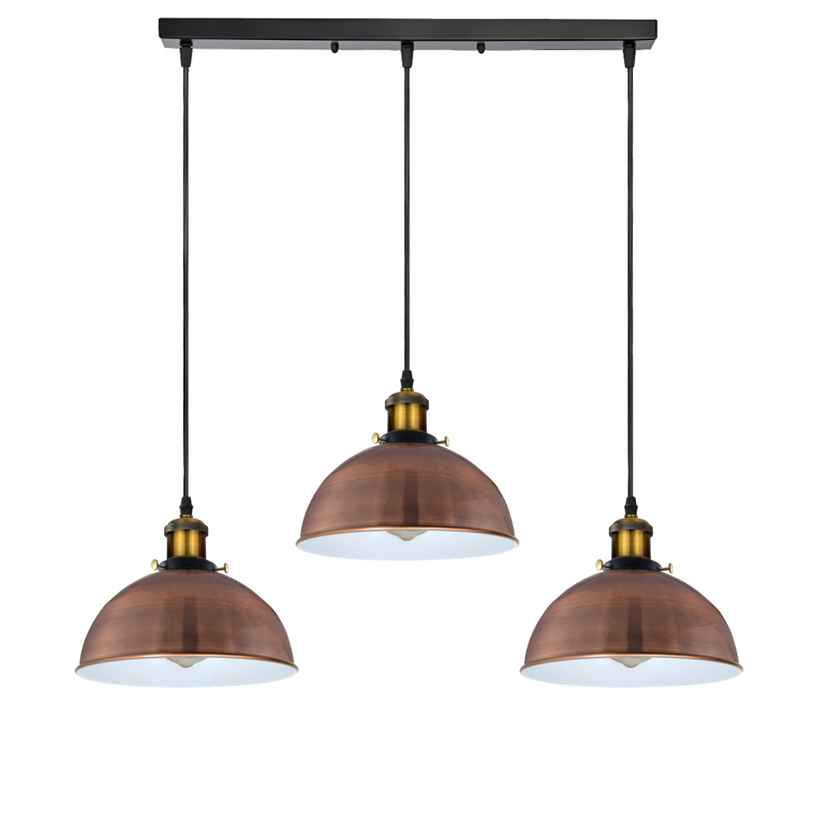 Vintage Industrial Copper Pendant Ceiling Lamp – Loft-Style Retro Hanging Light