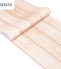 45CM PVC Wood Striped Self-Adhesive Waterproof Wallpaper Sticker
