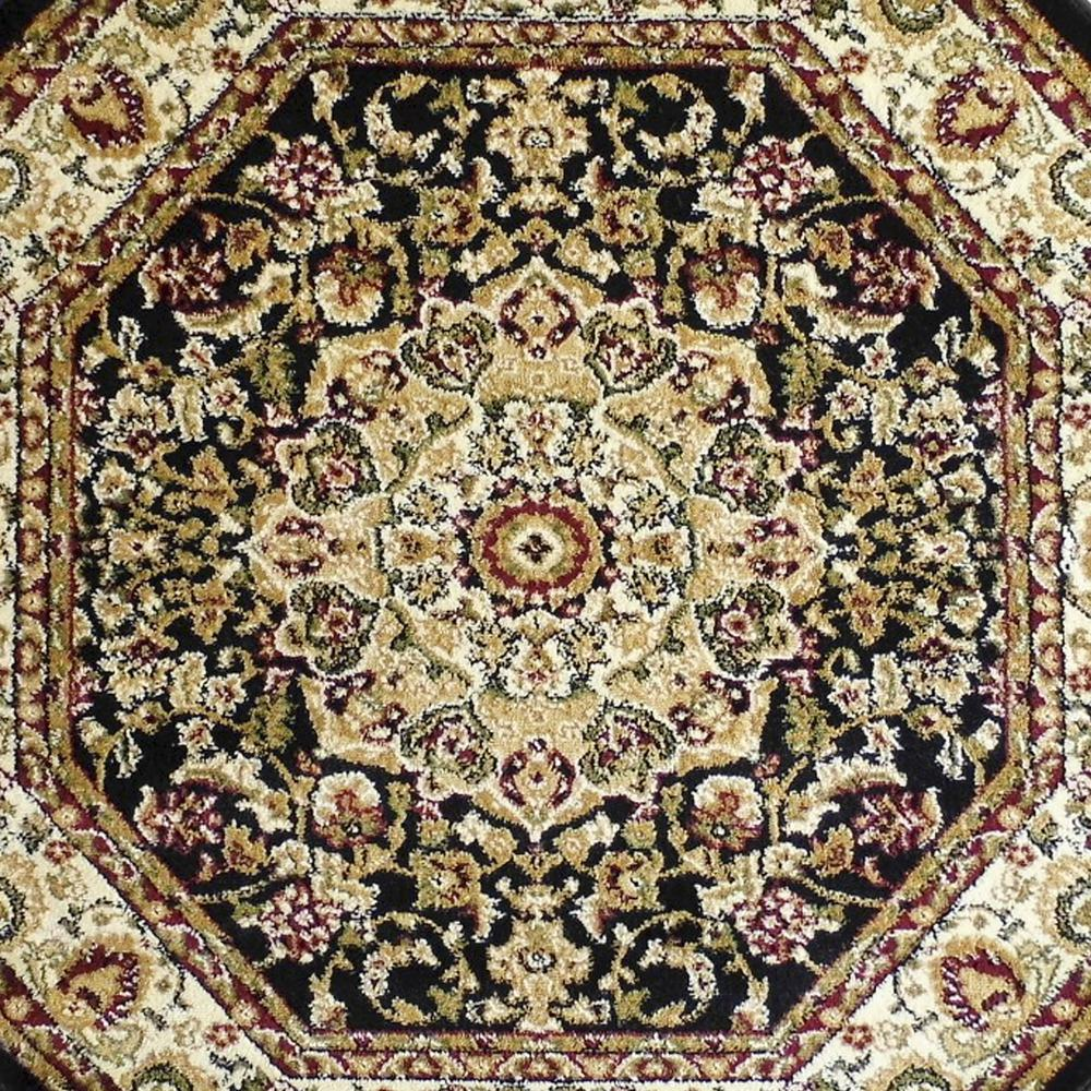 Medallion Motif 2' x 3' Area Rug for Living Room or Bedroom