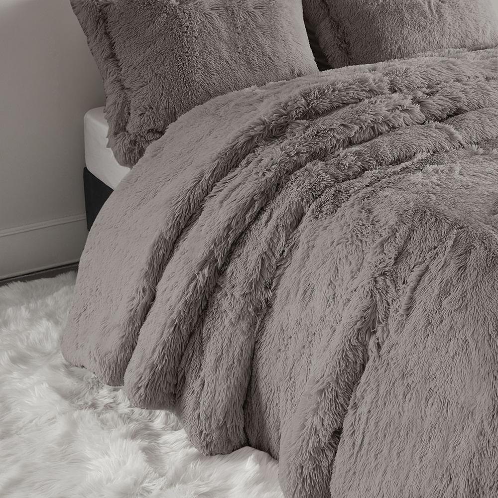 Shaggy Fur Duvet Cover Set