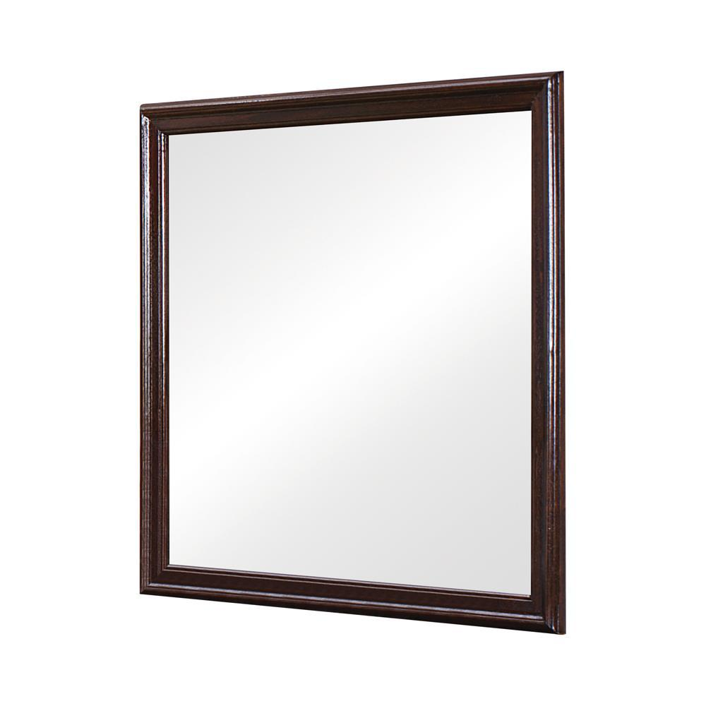 Louis Philippe Dresser Mirror Cappuccino