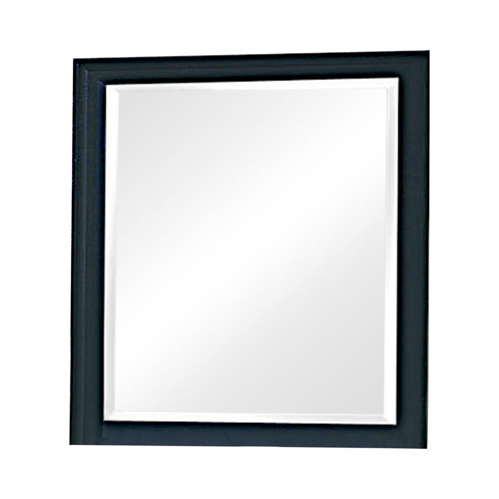 Sandy Beach Dresser Mirror Black