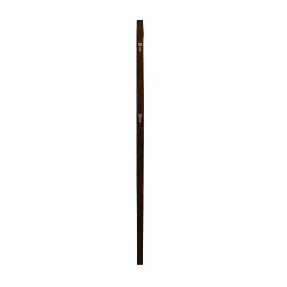 Durango 80-inch Standing Floor Mirror Smoked Peppercorn