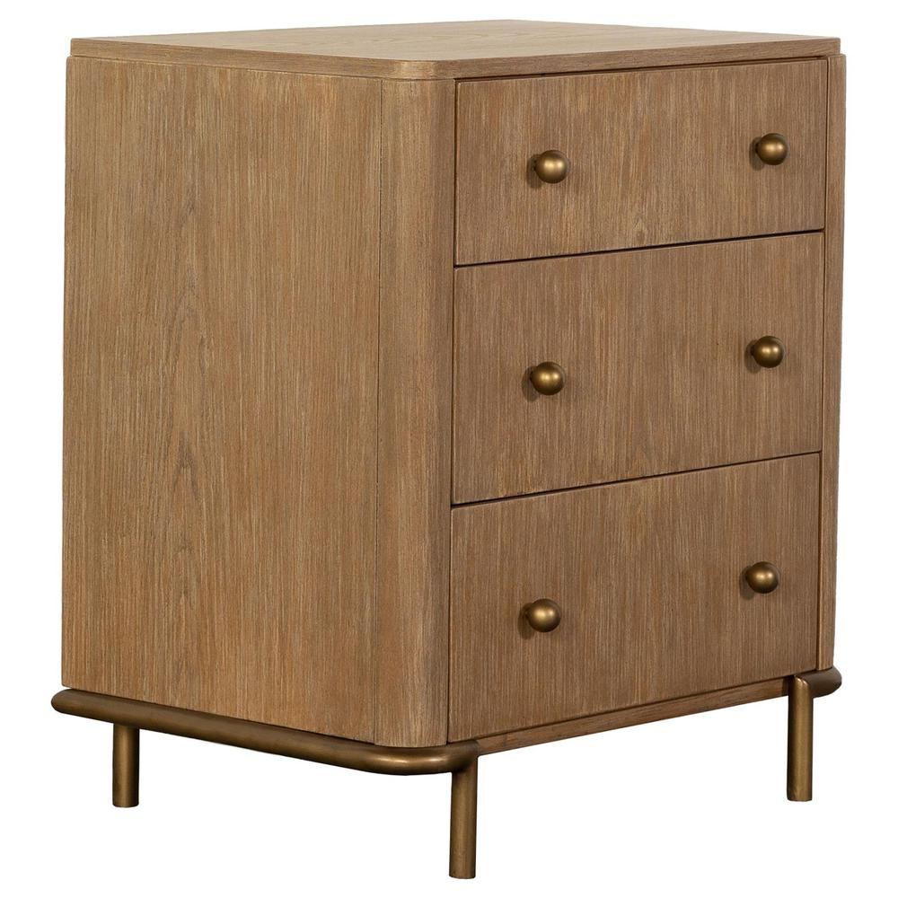 Arini 3-drawer Nightstand Sand Wash