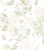 Boho Vintage Floral Wallpaper Peel and Stick Contact Paper Light Pink Self Adhesive Wall Paper for Bedroom Accent Wall Removable