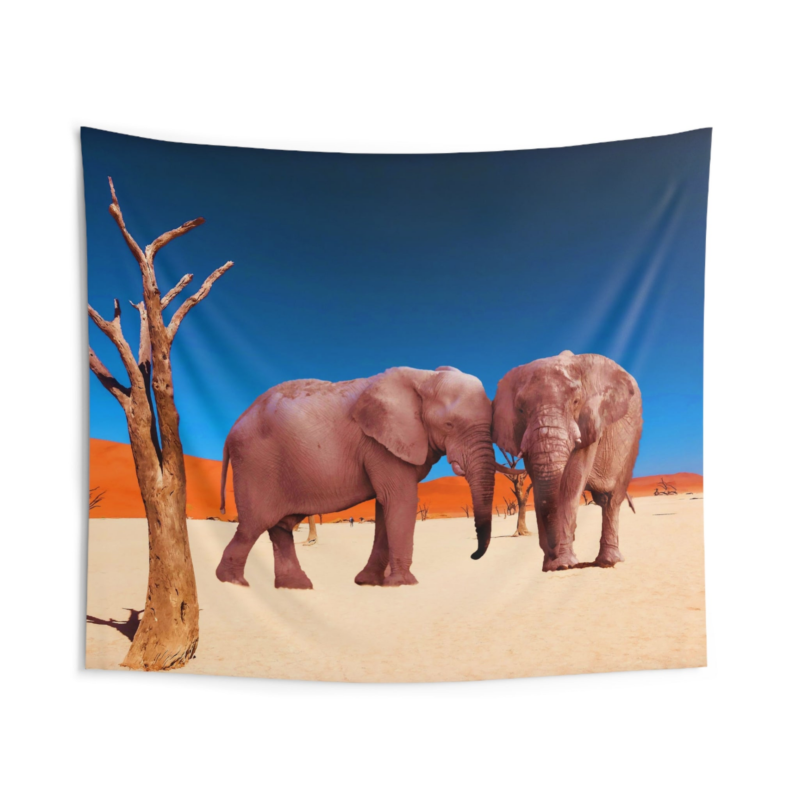 Africa Elephant Wall Tapestry – Premium Polyester Wall Hanging