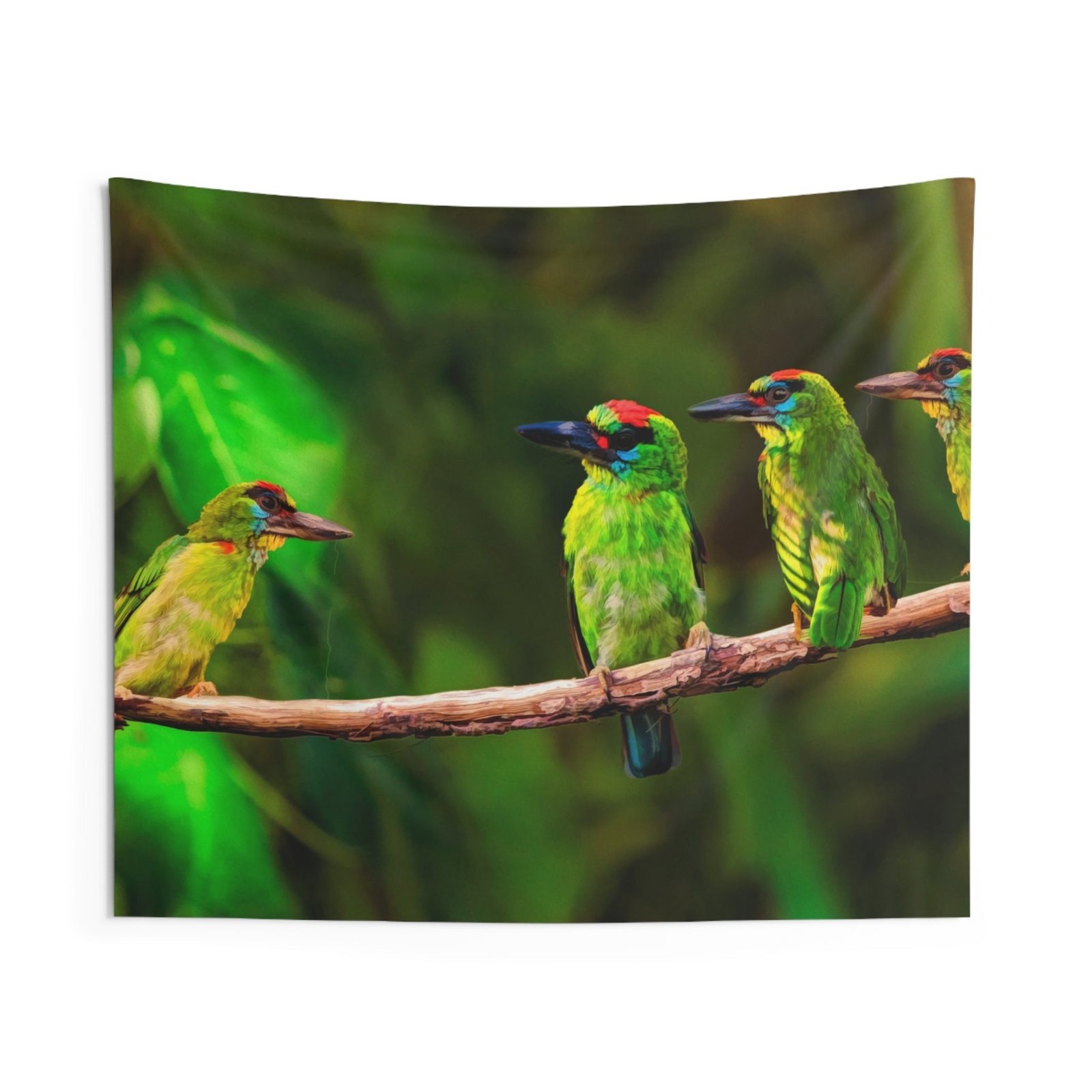 Birds Wall Tapestry – 100% Polyester Decorative Wall Tapestry