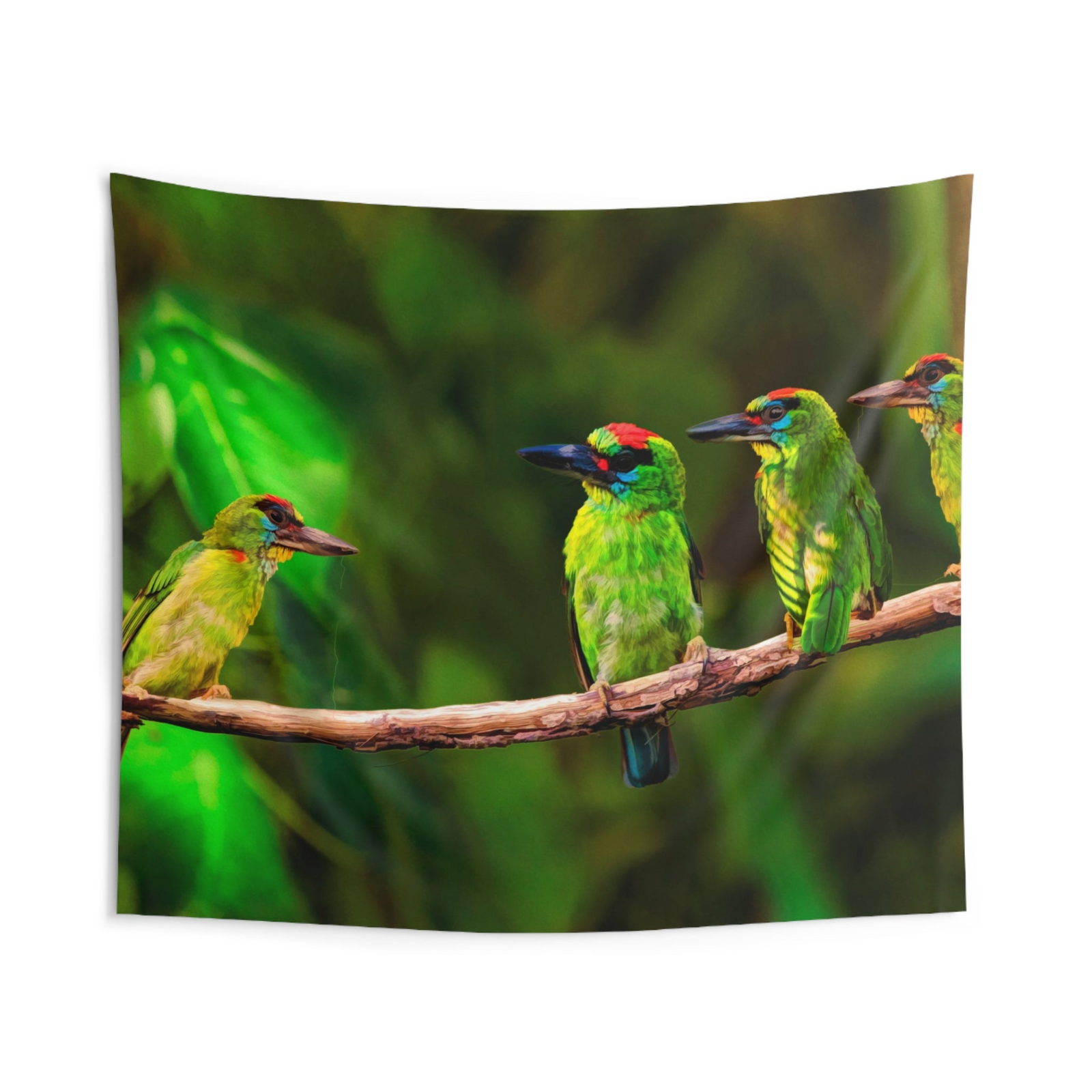 Birds Wall Tapestry – 100% Polyester Decorative Wall Tapestry