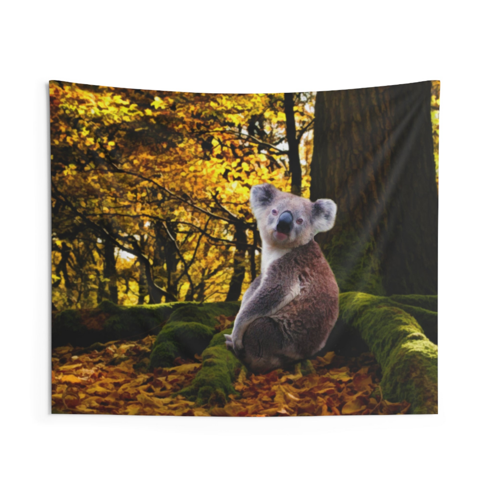 Koala Wall Tapestry – 100% Polyester Decorative Wall Tapestry