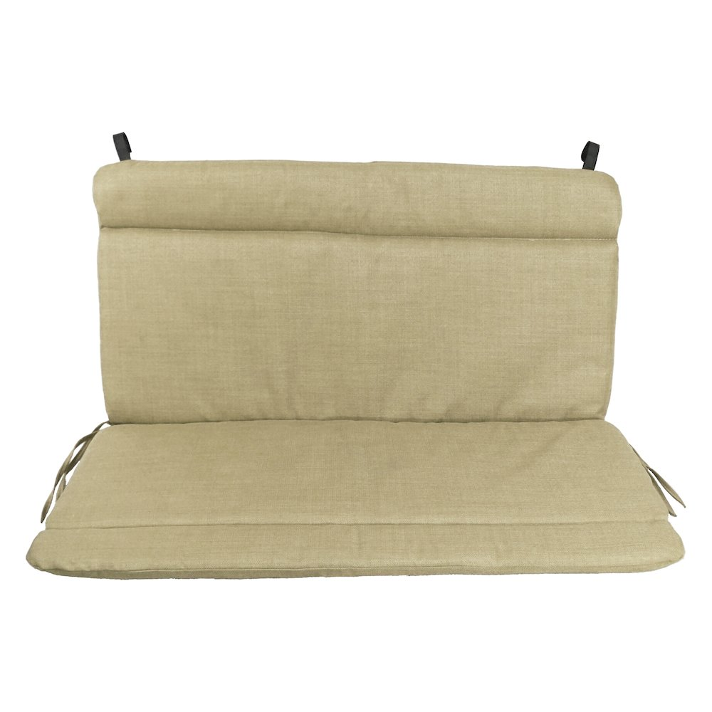 Spun Poly Double Glider Chair Outdoor Cushion