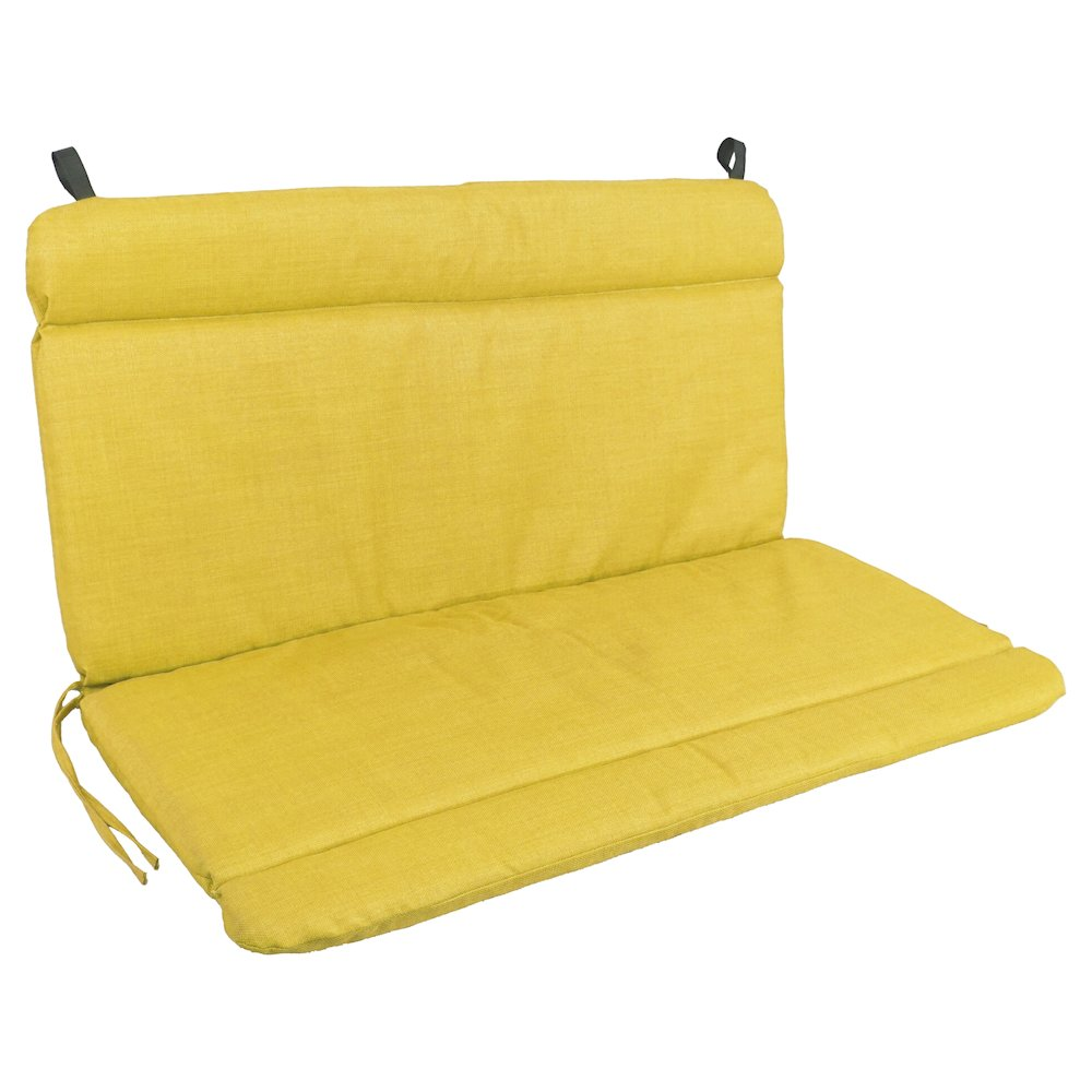 Spun Poly Double Glider Chair Outdoor Cushion