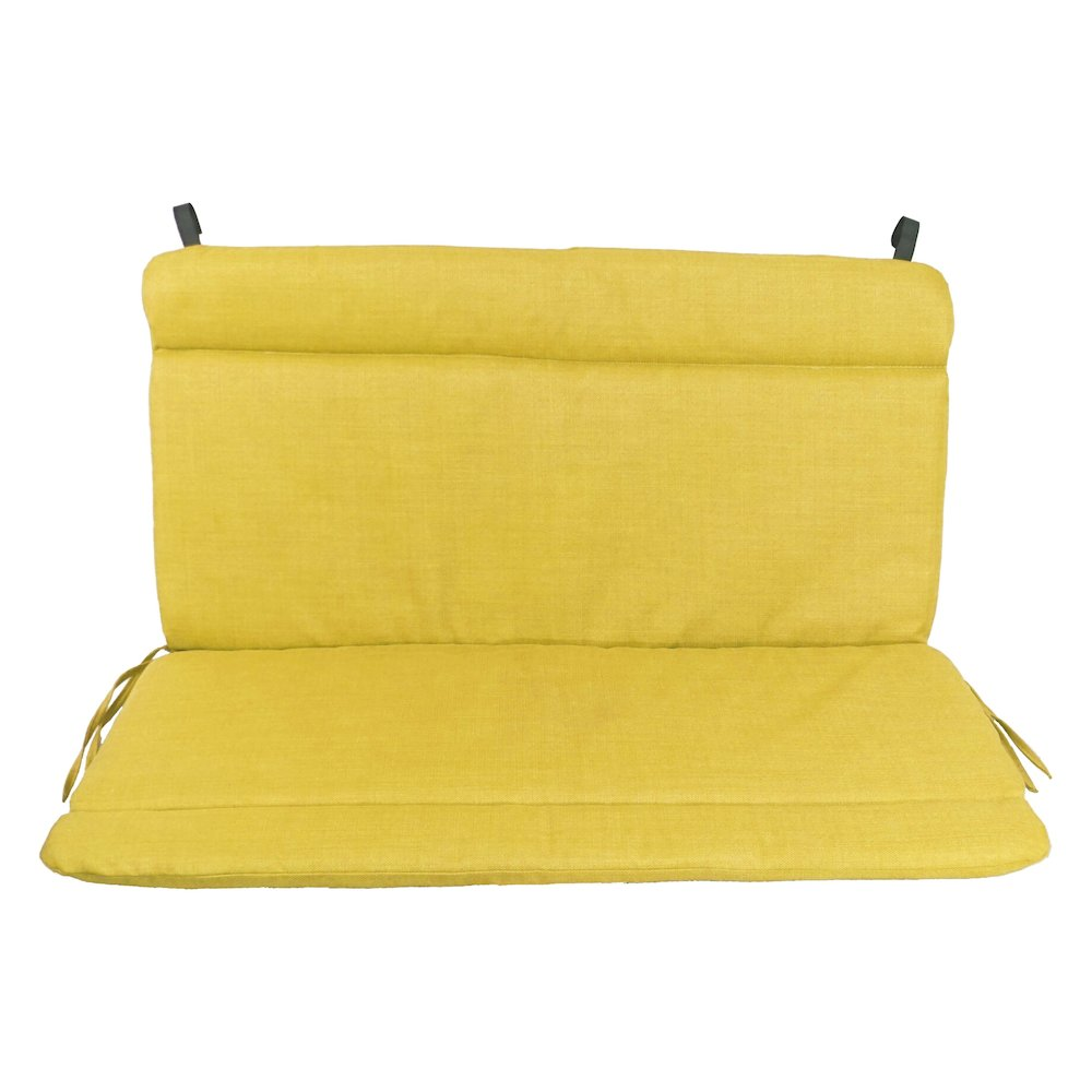 Spun Poly Double Glider Chair Outdoor Cushion