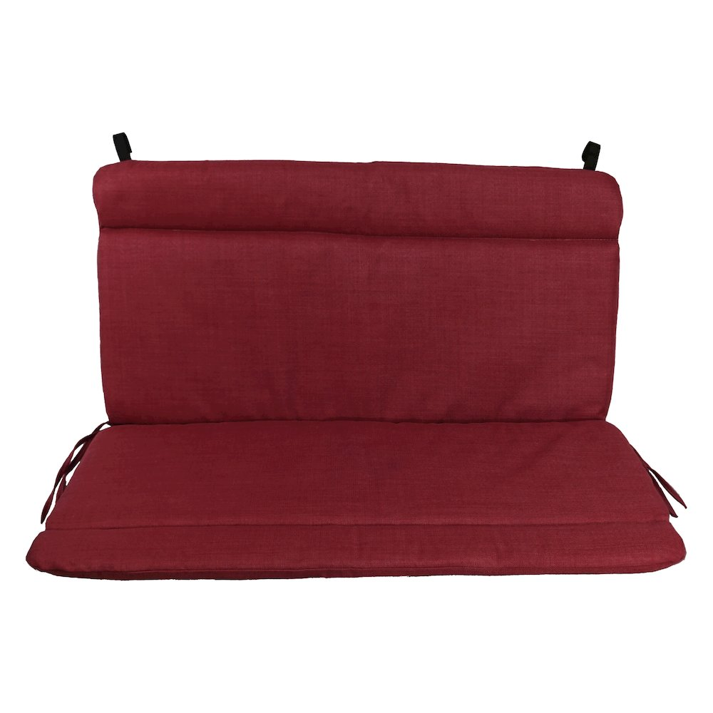 Spun Poly Double Glider Chair Outdoor Cushion