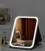 LED Makeup Mirror, Portable Foldable Lighted Mirror for Desk, Dorm, Office, Cosmetic Use