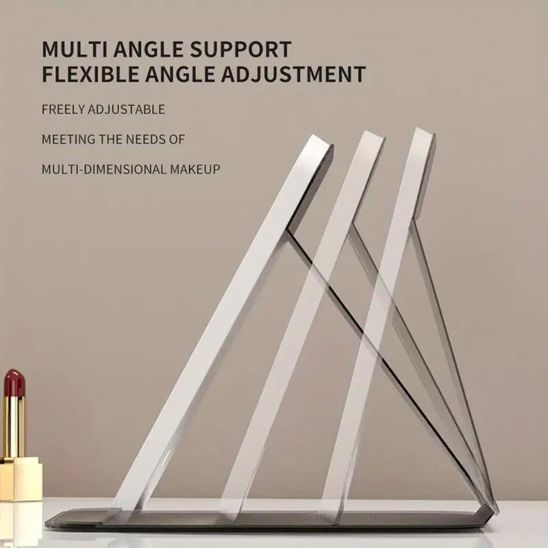 LED makeup mirror, portable mirror, foldable with light, makeup mirror, desktop fill light, student dormitory office mirror, ins high-value light #TOP PICKS