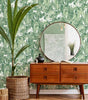 Jungle Green Tropical Vinyl Peel and Stick Wallpaper Roll (Covers 28 Sq. ft.)