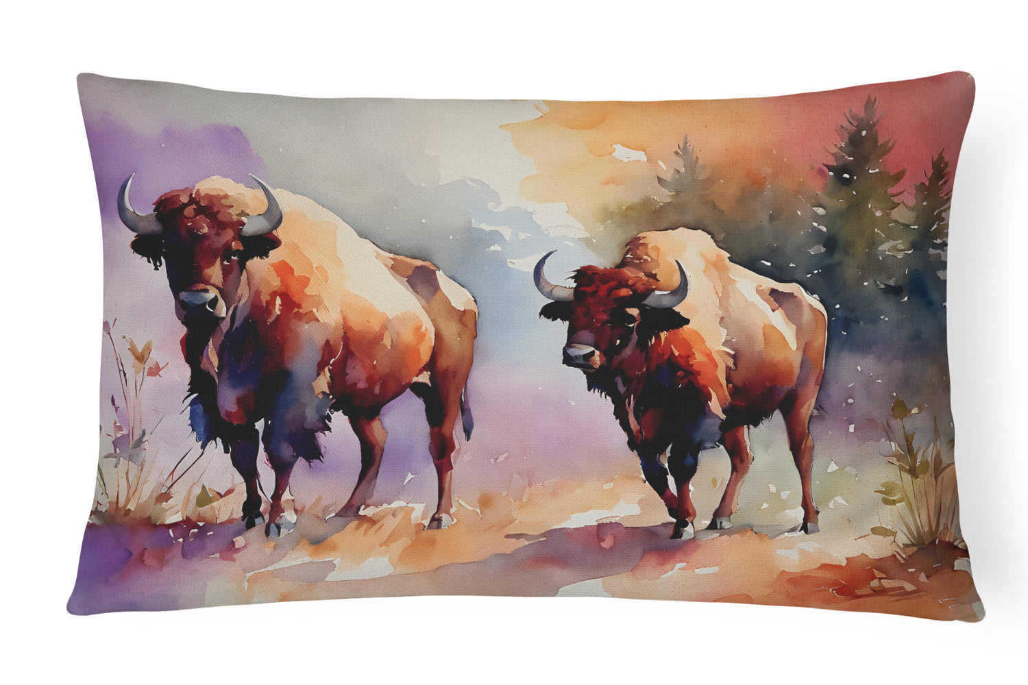 Buffalo Throw Pillow