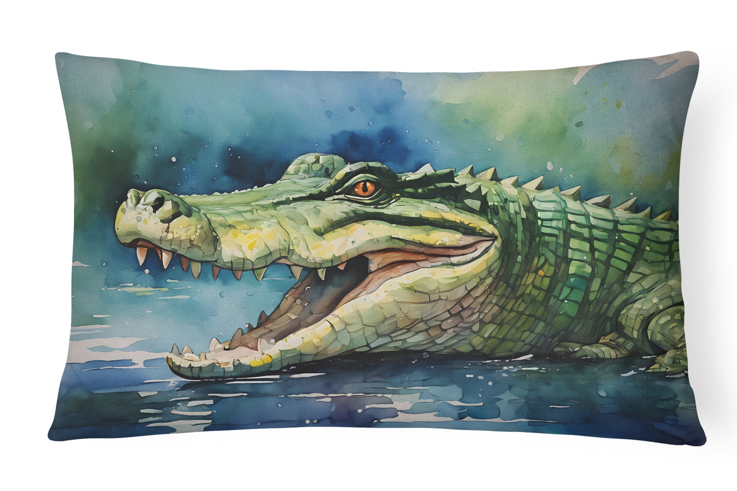 Crocodile Throw Pillow