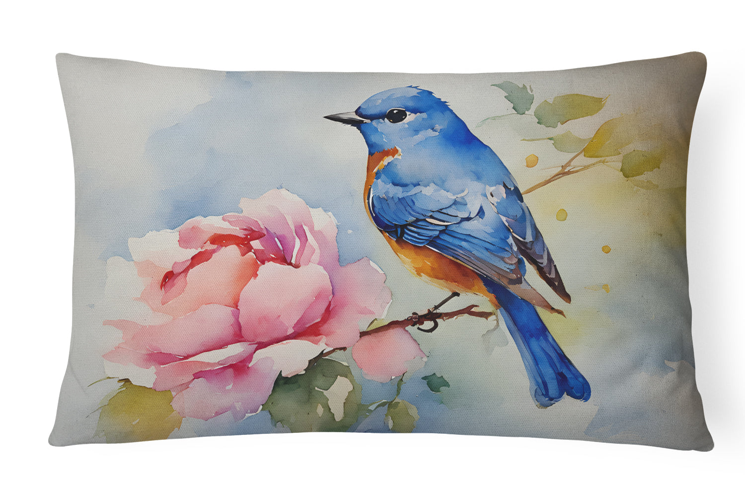 Bluebird Throw Pillow