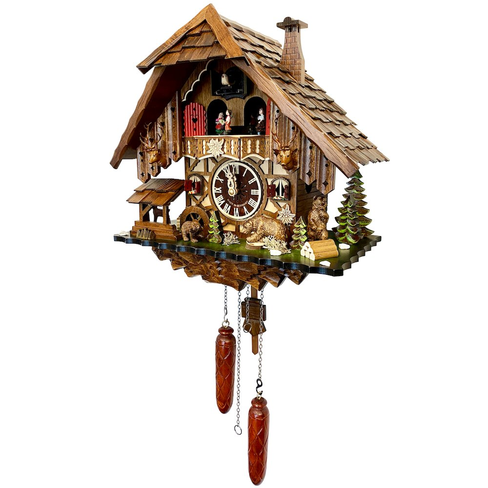 Battery-Operated Cuckoo Clock - Full Size