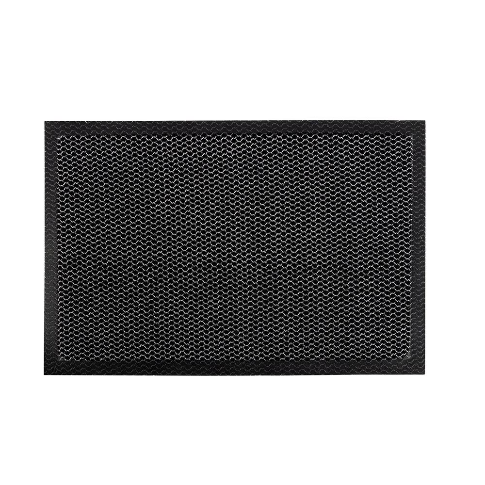 Doortex Meshmat Entrance Mat, Metallic Gray - 16" x 24"