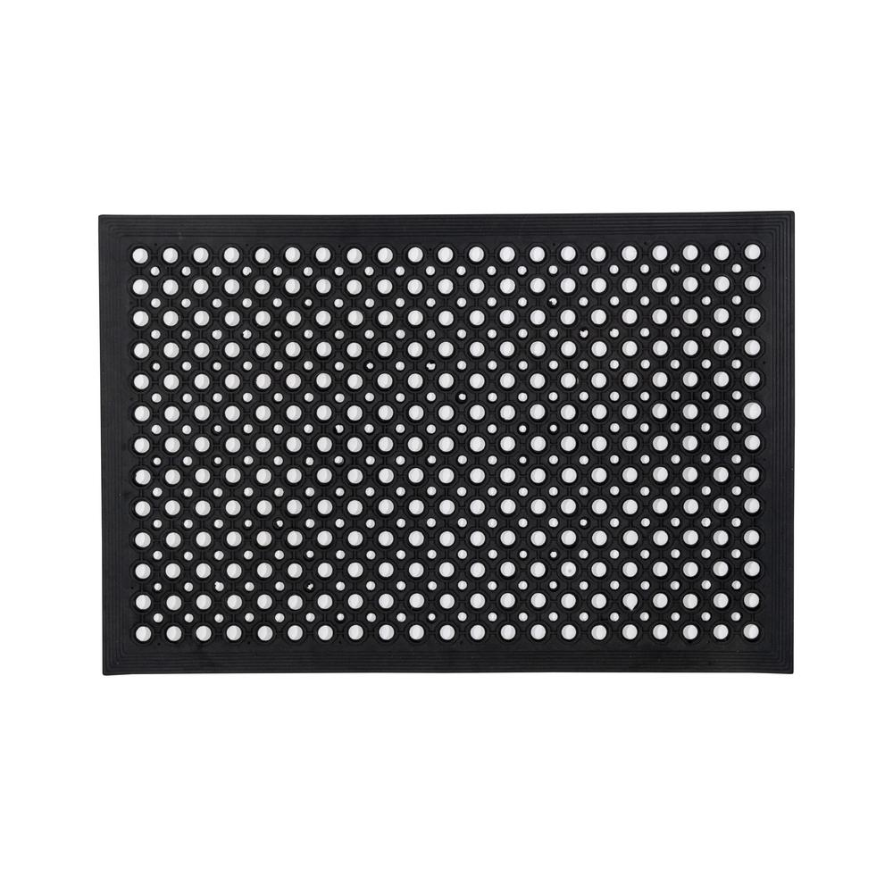 Doortex Open-Top Black Anti-Fatigue Mat - 35" x 47"