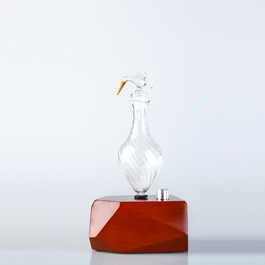 Diamond Bird Nebuliser | Waterless Aroma Diffuser | Solid Wood Pure Essential Oil Diffusing