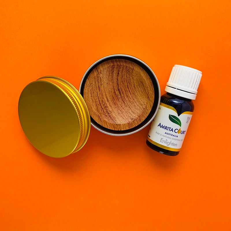 Enlighten Blend + Wooden Diffuser (Rosewood or Black Walnut)