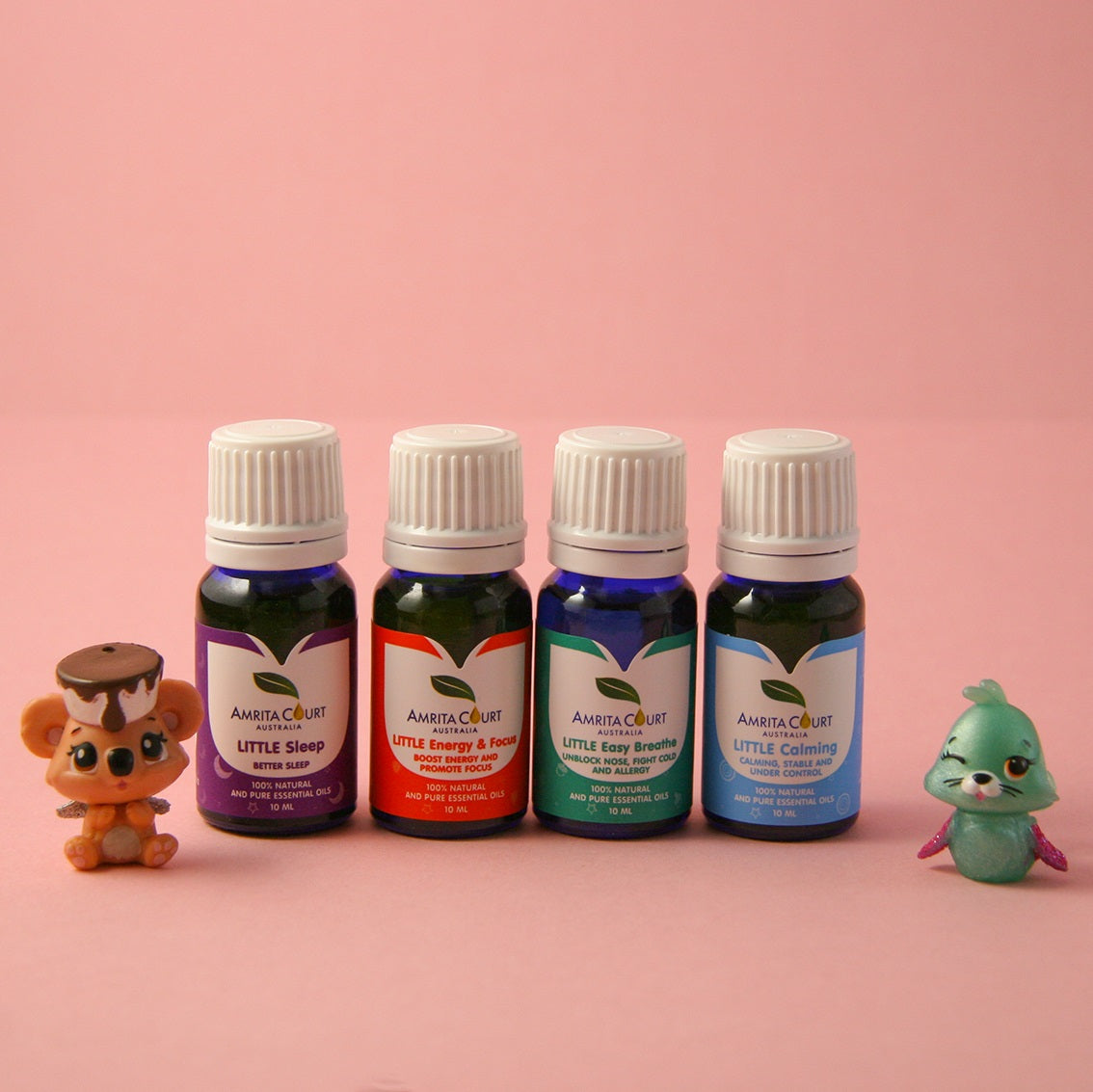 Fantastic 4 Kids Essential Oils | Breathe + Energy + Calming + Better Sleep