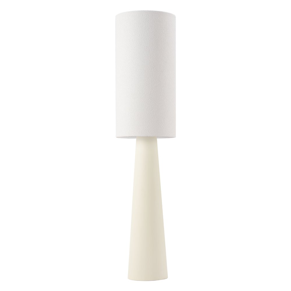 Heaven Floor Lamp – White PVC & Steel, Modern Design