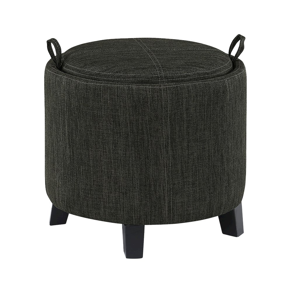 Designs4Comfort Oscar Storage Ottoman with Reversible Tray