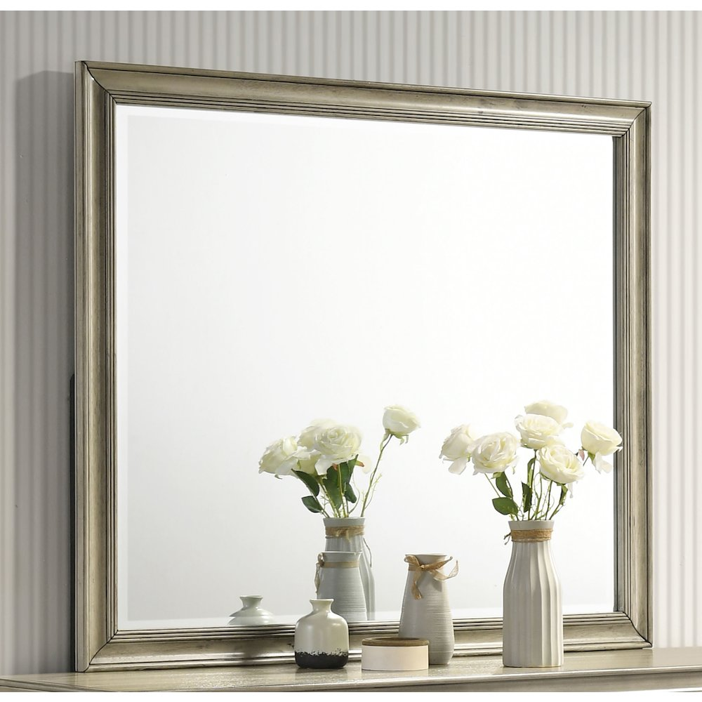 Giselle Dresser Mirror Rustic Beige