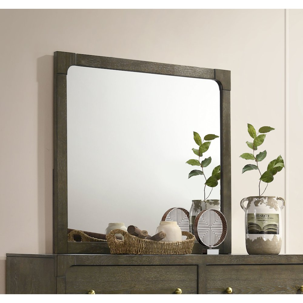 Gran Park Dresser Mirror Dark Cocoa