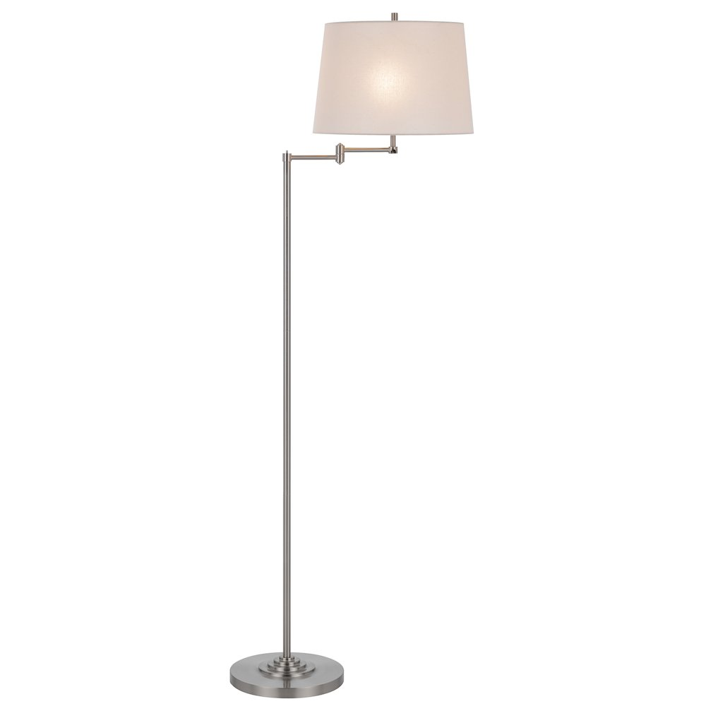 150W 3-Way Colton Double Swing Arm Floor Lamp