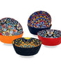 Vancasso Ceramic Bowls Set of 6 – 12oz & 26oz Colorful Cereal, Soup, Salad, Pasta, Oatmeal, and Dessert Bowls, Dishwasher & Microwave Safe