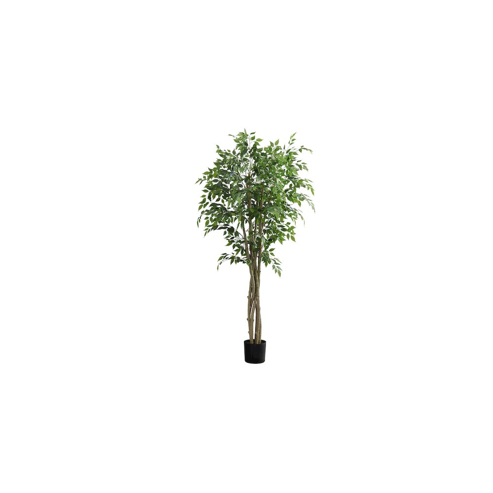 Artificial Plant, 79" Tall, Ficus Tree, Floor