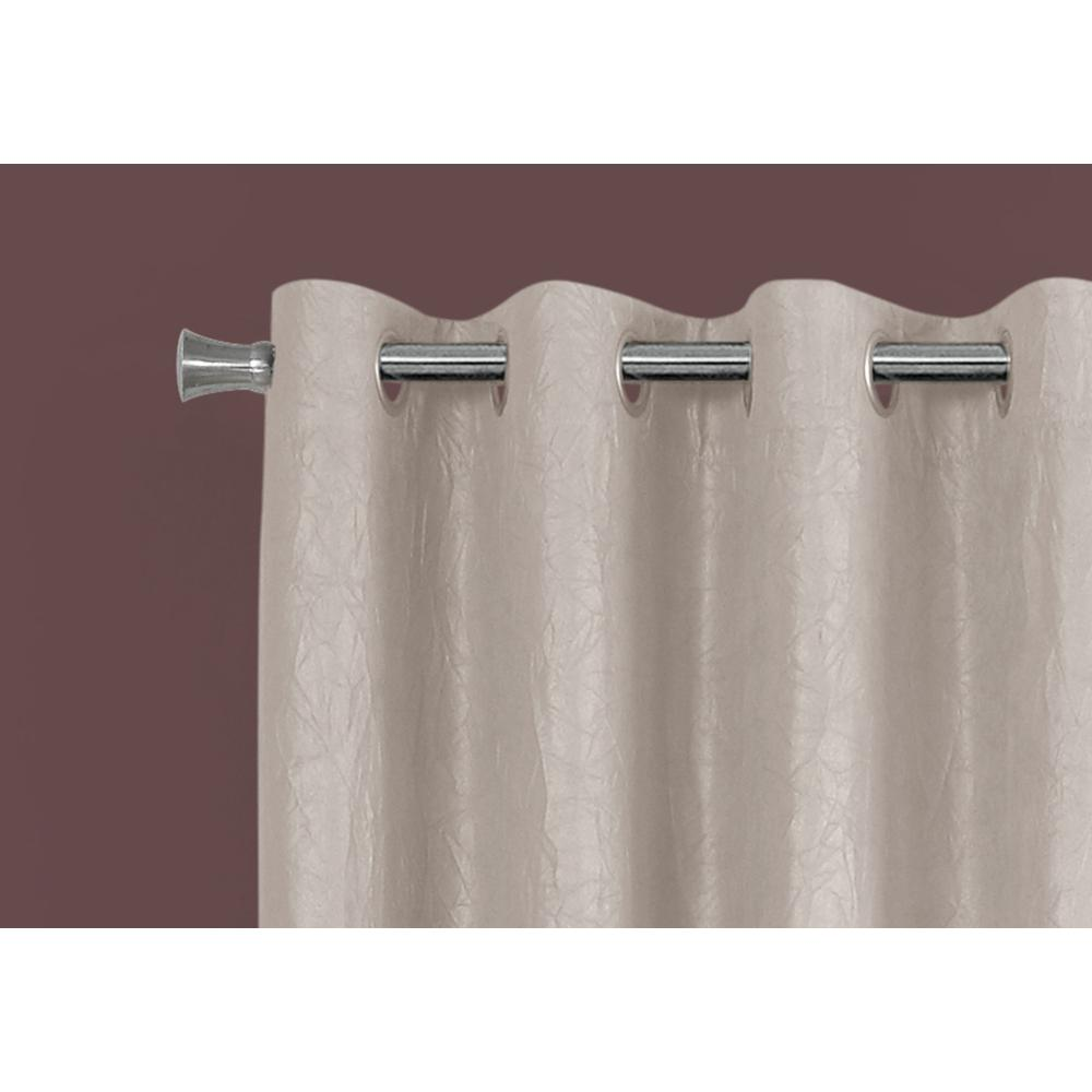 Curtain Panel, 2pcs Set, 54W X 95L, Room Darkening, Grommet, Living Room