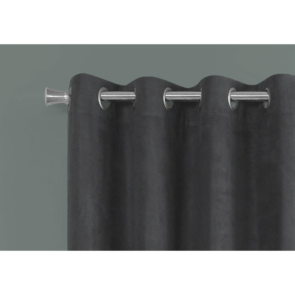 Curtain Panel, 2pcs Set, 54W X 95L, Room Darkening, Grommet, Living Room