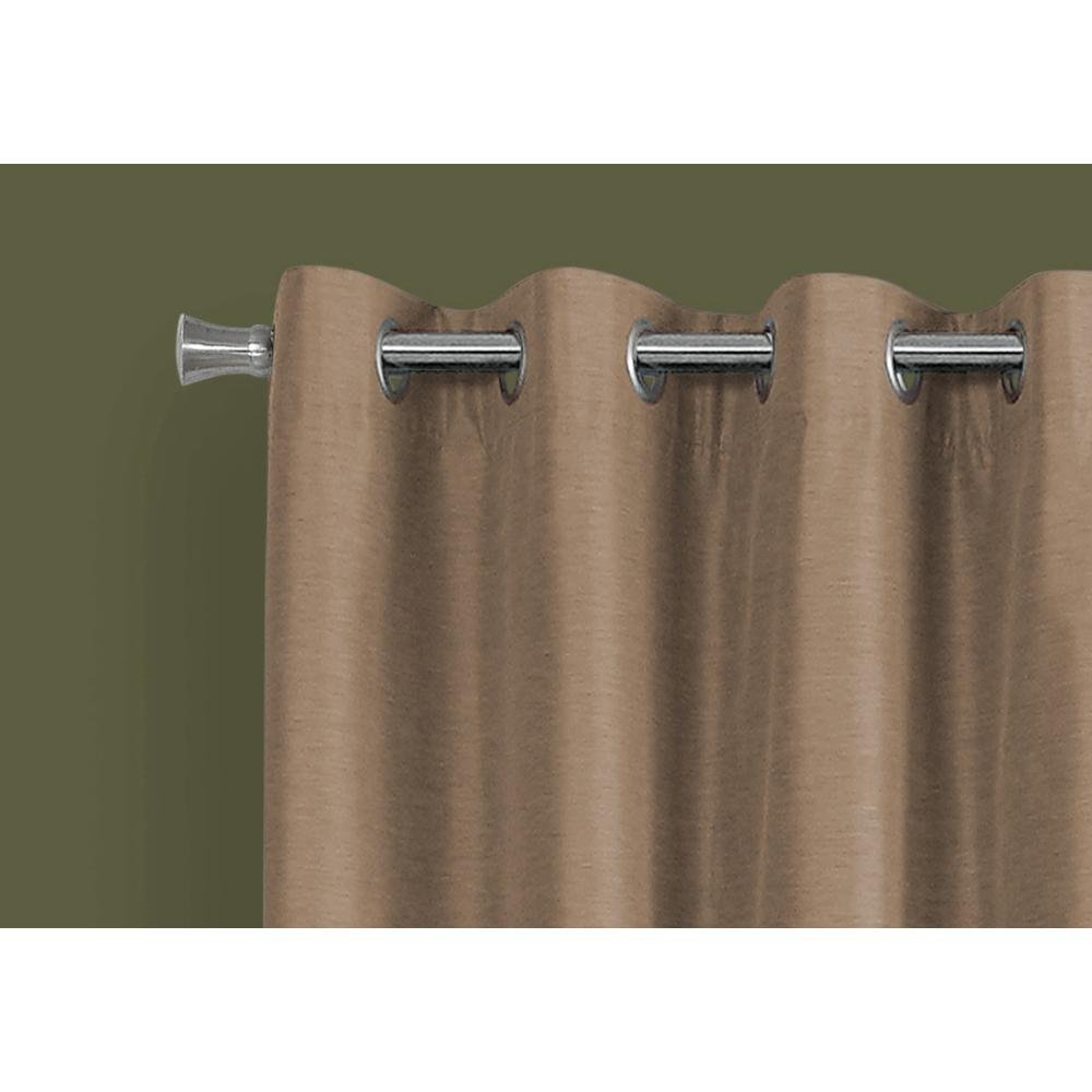 Curtain Panel, 2pcs Set, 54W X 95L, 100% Blackout, Grommet, Living Room
